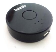 Transmissor Bluetooth 4.0 Audio Stereo P2 Conecta 2 Fones - tomate