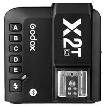 Transmissor de acionamento de flash sem fio Godox X2T-C 2.4G compatível com Canon com atualização de firmware do painel de controle LED E-TTL II HSS 1/8000s com função de grupo