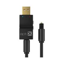 Transmissor De Áudio Bluetooth SW03Pro APTX USB Óptico Adaptador HIFI Sem Fio Para TV PC Xbox PS4