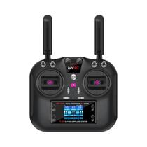 Transmissor De Controle Remoto 2.4G 10CH Hotrc HT-10A Com Receptor F-10A Para Drone FPV, Avião RC,