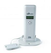 Transmissor de temperatura e umidade com detector de agua weatherhub.