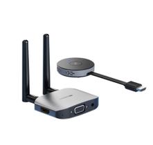 Transmissor De Video Hdmi Wireless Sem Fio 50 Metros 5ghz - HAGIBIS