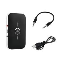 Transmissor E Receptor De Áudio Bluetooth 5.3 Adaptador Sem Fio Dongle 3.5mm AUX RCA USB Para Carro