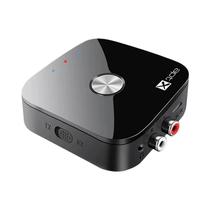 Transmissor E Receptor De Áudio Bluetooth 5.4 Adaptador Sem Fio 3.5MM AUX Estéreo RCA Com Microfone