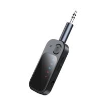 Transmissor E Receptor De Áudio Bluetooth 5.4 Adaptador Sem Fio Dual Stream Com Entrada AUX De 3.5mm
