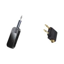 Transmissor E Receptor De Áudio Bluetooth 5.4 Com Conector De 3.5mm AUX RCA E Reprodução De Cartão
