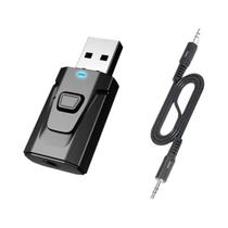 Transmissor E Receptor De Áudio Bluetooth 5.4 USB Adaptador Sem Fio 35mm AUX RCA Para TV PC Fones De Transmissor E Receptor De Áudio Bluetooth 5.4 USB Adaptador Sem Fio 35mm AUX RCA Para TV PC Fones De