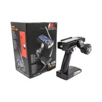 Transmissor E Receptor De Rádio Flysky FS-GT3B 2.4G 3CH Com LCD Para Carro E Barco RC