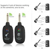 Transmissor e Receptor Digital Sem Fio para Guitarra - Recarregável