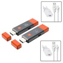 Transmissor E Receptor Hdmi Sem Fio 50m Wireless 5ghz Facil