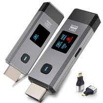 Transmissor e Receptor HDMI Sem Fio ANJCTDD 100m Decodificação 4K
