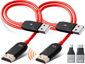 Transmissor e receptor HDMI sem fio LXJADAP 1080P 60fps