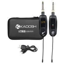 Transmissor E Receptor P10 Sem Fio UHF KTR9 Kadosh Bateria Recarregavel Para Guitarra Baixo Violao Transmissor E Receptor P10 Sem Fio UHF KTR9 Kadosh Bateria Recarregavel Para Guitarra Baixo Violao