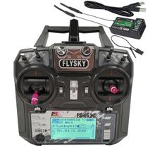 Transmissor e Receptor RC Flysky FS-i6X/FS-iA6B - 10 Canais 2,4GHz