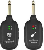 Transmissor e Receptor Sem Fio Para Instrumentos UHF SMART SM-24 Transmissor e Receptor Sem Fio Para Instrumentos UHF SMART SM-24