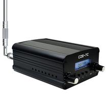 Transmissor FM BaseWish 7W 1W de longo alcance com LCD e cabo de 3,5 mm Transmissor FM BaseWish 7W 1W de longo alcance com LCD e cabo de 3,5 mm