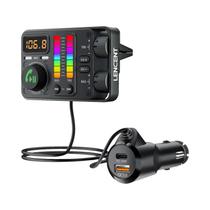 Transmissor FM Bluetooth 5.3 Para Carro, Reprodutor De Música Hi-Fi, Carregador Rápido PD20W QC18W