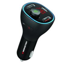 Transmissor FM Bluetooth com Carregador de Carro Monster 20W Transmissor FM Bluetooth com Carregador de Carro Monster 20W