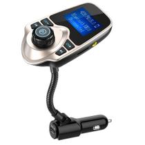Transmissor FM Bluetooth para carro Nulaxy KM18 com tela de 1,44" Transmissor FM Bluetooth para carro Nulaxy KM18 com tela de 1,44"