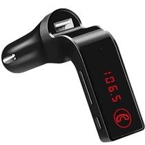 Transmissor Fm Carg7 Fm Card Bluetooth Car Charger Micro Sd