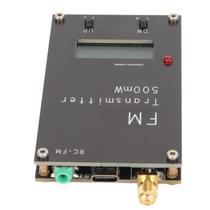 Transmissor FM PUSOKEI 2000m 500mW com LCD 88-108MHz 5V USB C Transmissor FM PUSOKEI 2000m 500mW com LCD 88-108MHz 5V USB C