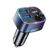 Transmissor FM Syncwire Bluetooth 5.3 Adaptador para carro 48W PD Transmissor FM Syncwire Bluetooth 5.3 Adaptador para carro 48W PD