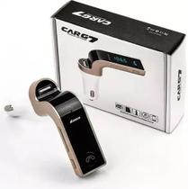 Transmissor Fm Veicular Com Bluetooth Carg7 Adaptador Bluetooth Carro Mp3 Usb Sd