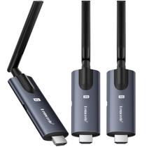 Transmissor HDMI sem fio e 2 receptores Lemorele 1080P