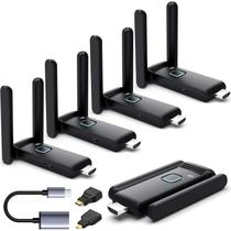 Transmissor HDMI sem fio e 4 receptores YUYUNLOMN G58