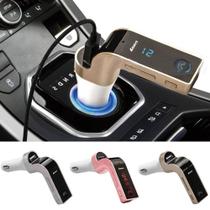 Transmissor Mp3 CarG7 Bluetooth Card Carregador Veicular USB