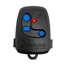 Transmissor peccinin tx-3c 433mhz preto 3 botões