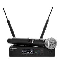 Transmissor portátil Shure QLXD2/SM58 com microfone vocal SM58 G50