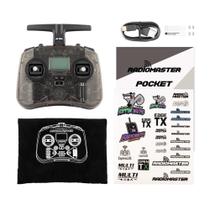 Transmissor Radiomaster Pocket ELRS Hall Gimbal portátil preto Transmissor Radiomaster Pocket ELRS Hall Gimbal portátil preto