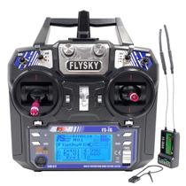 Transmissor RC Flysky FS-i6 6 canais 2.4G com receptor FS-iA6B