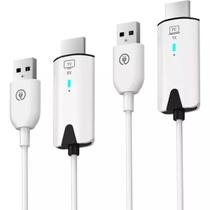 Transmissor Receptor Audio Video HDMI Wireless 30 Metros 1080p Plug Play USB Estavel Baixa Latencia