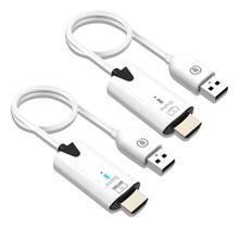 Transmissor Receptor De Áudio E Vídeo Hdmi Sem Fio 1080p Usb