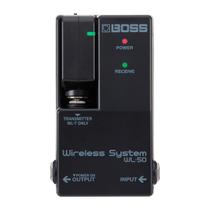 Transmissor Sem Fio Instrumentos Passivos Boss WL-50 com Simulação de Timbre de Cabo