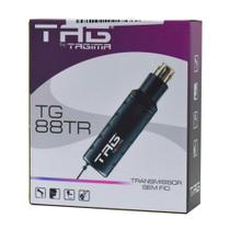 Transmissor Tagsound TG88TR Sem Fio Uhf Para Microfo de Cabo Transmissor Tagsound TG88TR Sem Fio Uhf Para Microfo de Cabo