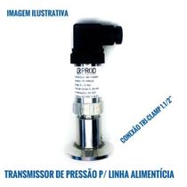 Transmissor/Transdutor de Pressão - TriClamp - 0-4 bar - 4-20 mA -TC 1.1/2 Transmissor/Transdutor de Pressão - TriClamp - 0-4 bar - 4-20 mA -TC 1.1/2