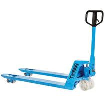 Transpalete Carrega Palete Manual Suporta 2500Kg 680x1150 mm com Roda Dupla de Nylon Paletrans