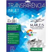 Transparencia INKJET INKKET A4 210X297MM. sem Tarja - Mares