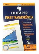 Transparência Jato de Tinta com Tarja Filipaper 50 folhas