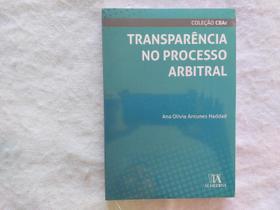 Transparência no Processo Arbitral - Almedina