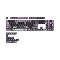 Transparente Eva Rebuild of Evangelion Anime Figura PBT Key Cap Presente Sublimação Térmica Lateral