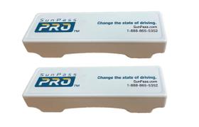 Transponders Sunpass PRO Portable para estradas com pedágio (pacote com 2)
