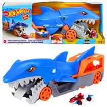 Transportador Guincho Tubarão com Carrinho - Hot Wheels City - MATTEL