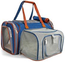 Transportador para animais de estimação Mr. Peanut's Gold Series Mini Deja Blue