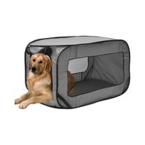 Transportadora De Cães Dobrável, Transportadora Pop-Up Para Filhotes Com Porta De Malha Com Zíper,