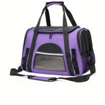 Transportadora para pets QQLe dobrável, aprovada para avião, para animais de pequeno porte