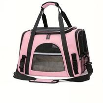 Transportadora para Pets QQLe Dobrável Aprovada para Viagem Aérea para Animais Pequenos